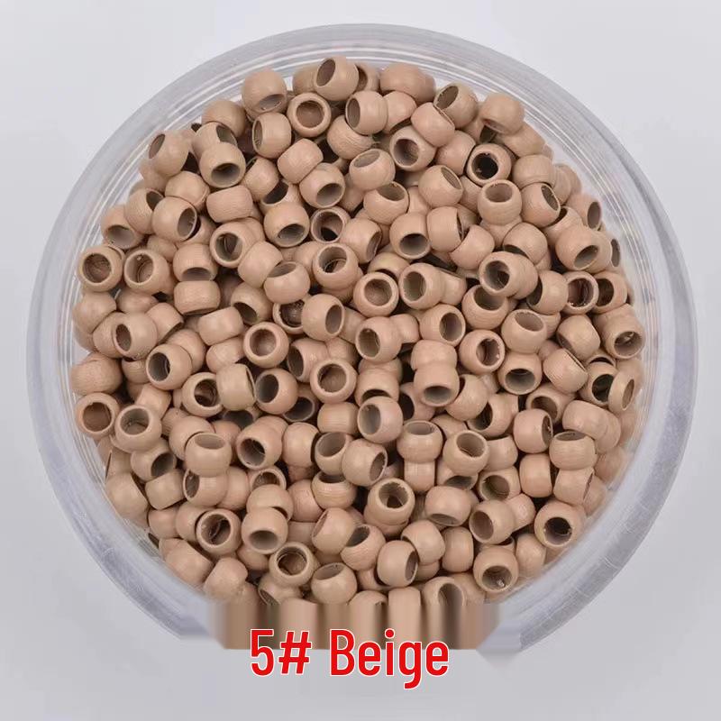 "2.5mm Nano Copper Micro Hair Extension Rings - 1000pcs"