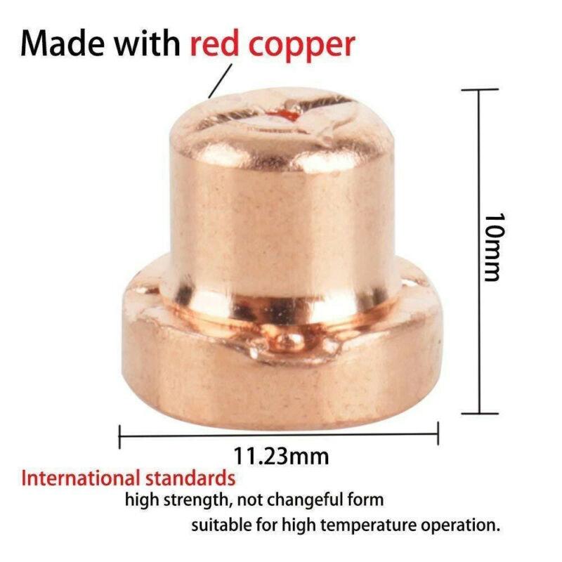 Kits Plasma Electrodes Shield Cups Heat Resistant Nozzle Welding Equipment