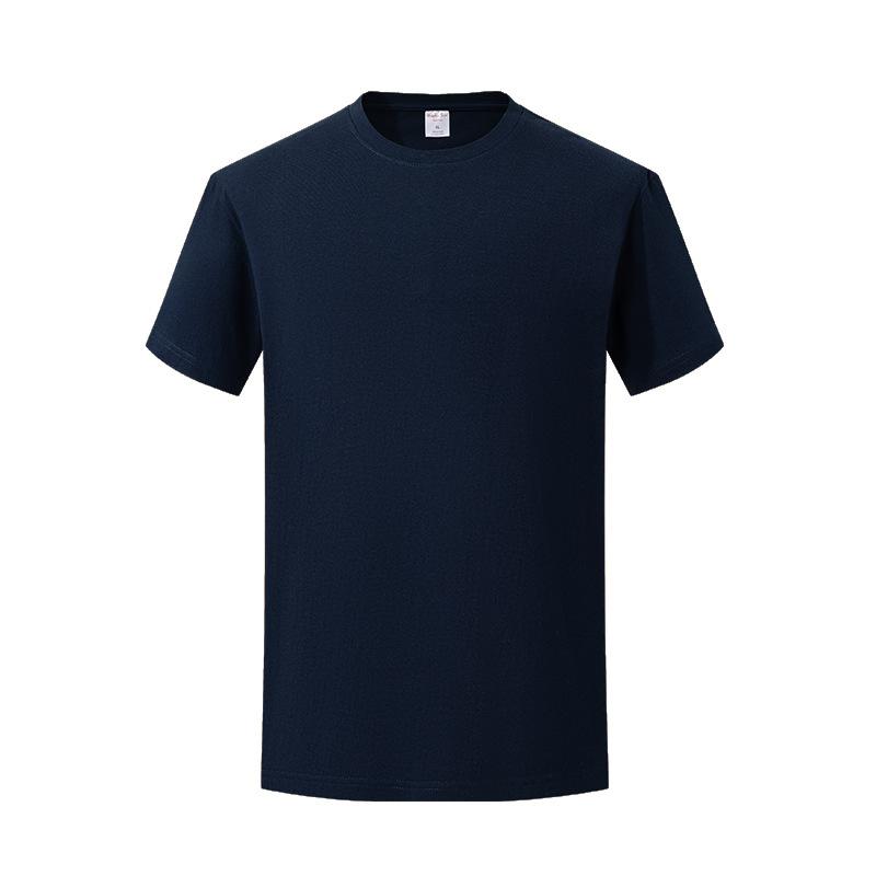 Camiseta de Algodón de Manga Corta para Hombre y Mujer, Camiseta de Algodón Versátil