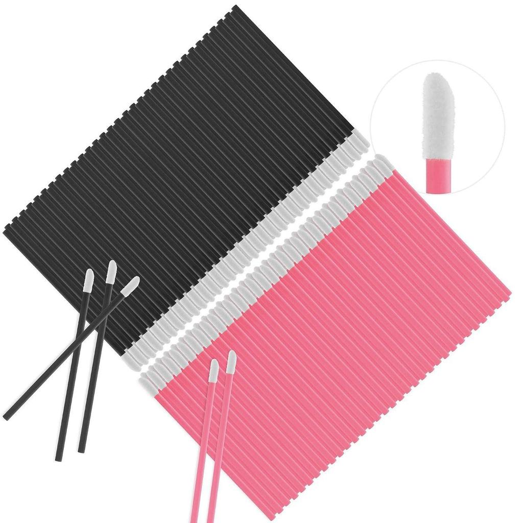 50pcs Disposable Lip Gloss Applicator Wands Makeup Lip Brush Cosmetic Tool Make Up Tool