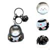 Keychain Keyring Atmosphere Key Rings Astronaut Kitten Decor Cute Claw Machine Couple Gift