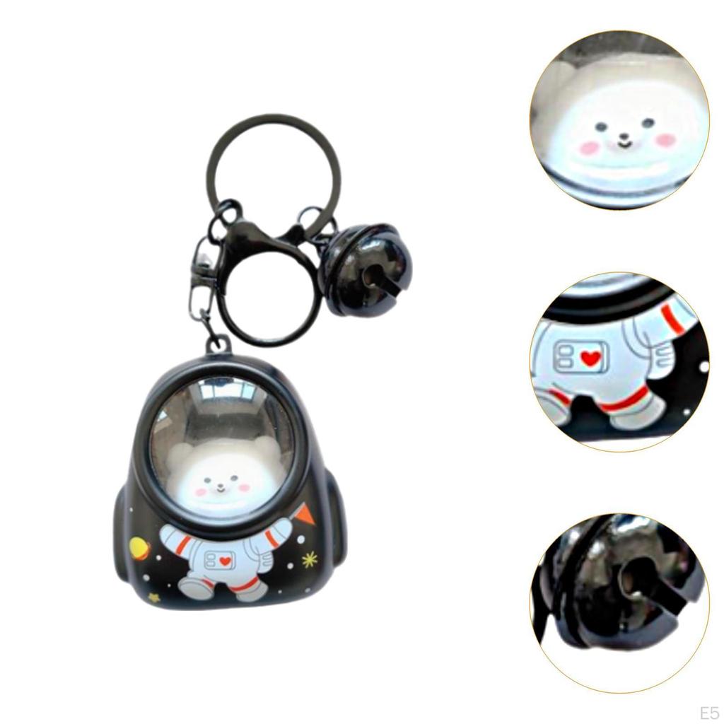 Keychain Keyring Atmosphere Key Rings Astronaut Kitten Decor Cute Claw Machine Couple Gift