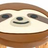 Wooden Chair Sloth Round Stool Brown Tomo.cop Hawaiian/Natural/Resort (Sloth)