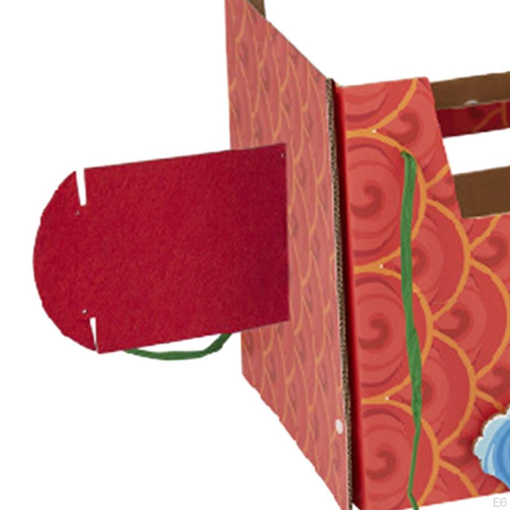 Chinese Paper Dragon Year Decoration Traditional Ornaments DIY Set Toys