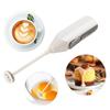 Electric Mini Whisk Powerful Milk Frother Stainless Steel Egg Beater Small Hand Mixer Handheld Drink Mixer for Lattes Cappuccino