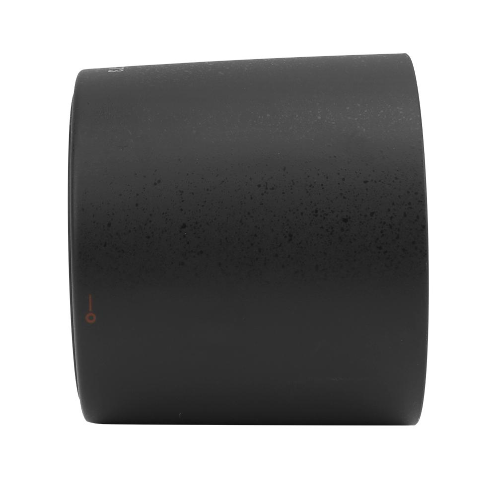 ET 73 Plastic Black Camera Mount Lens Hood Fit for Canon EF 100mm f 2.8L Macro IS USM Lens