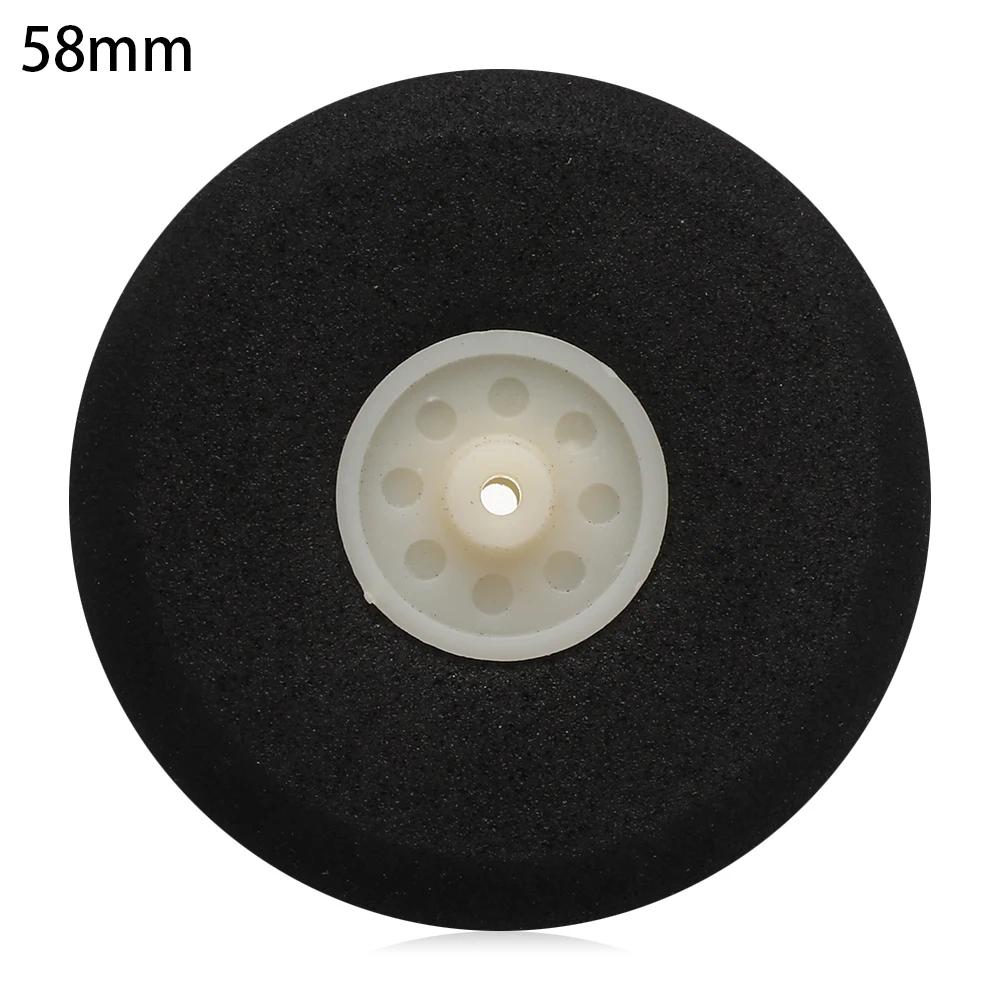 Tail Wheel Rubber PU Plastic Hub 1" - 3" Inch For RC Airplane Replacement Parts Kids DIY Plane Toys Accessories Spare Parts