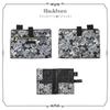 Made with Liberty pouch 18704021 Pouch 18704021A Black 22cm wide x 15cm long x 1cm deep [Intermode Fabric] Notebook-style multi-purpose Women's [A]