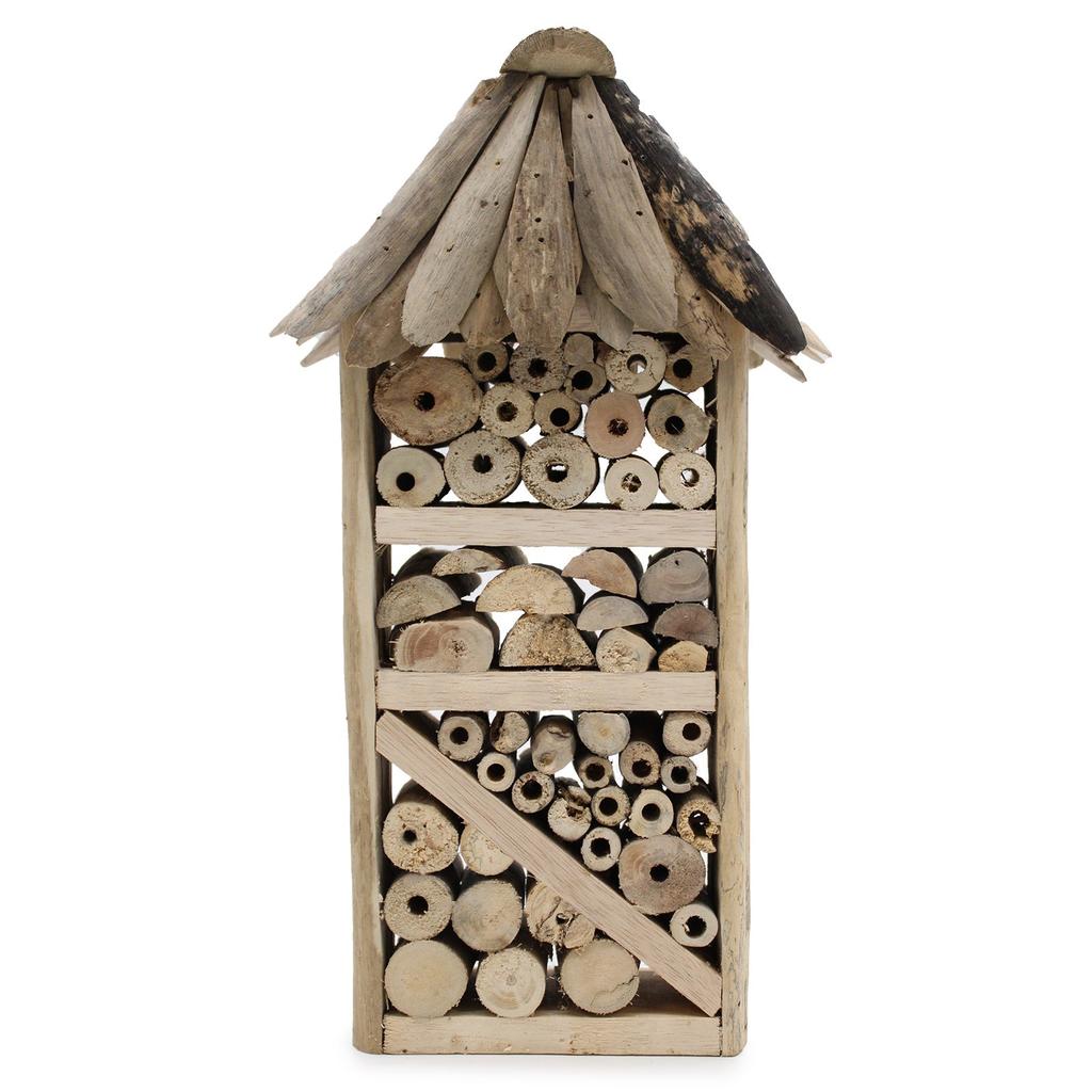Bee and Insect Hotel Driftwood Highrise Ancient Wisdom