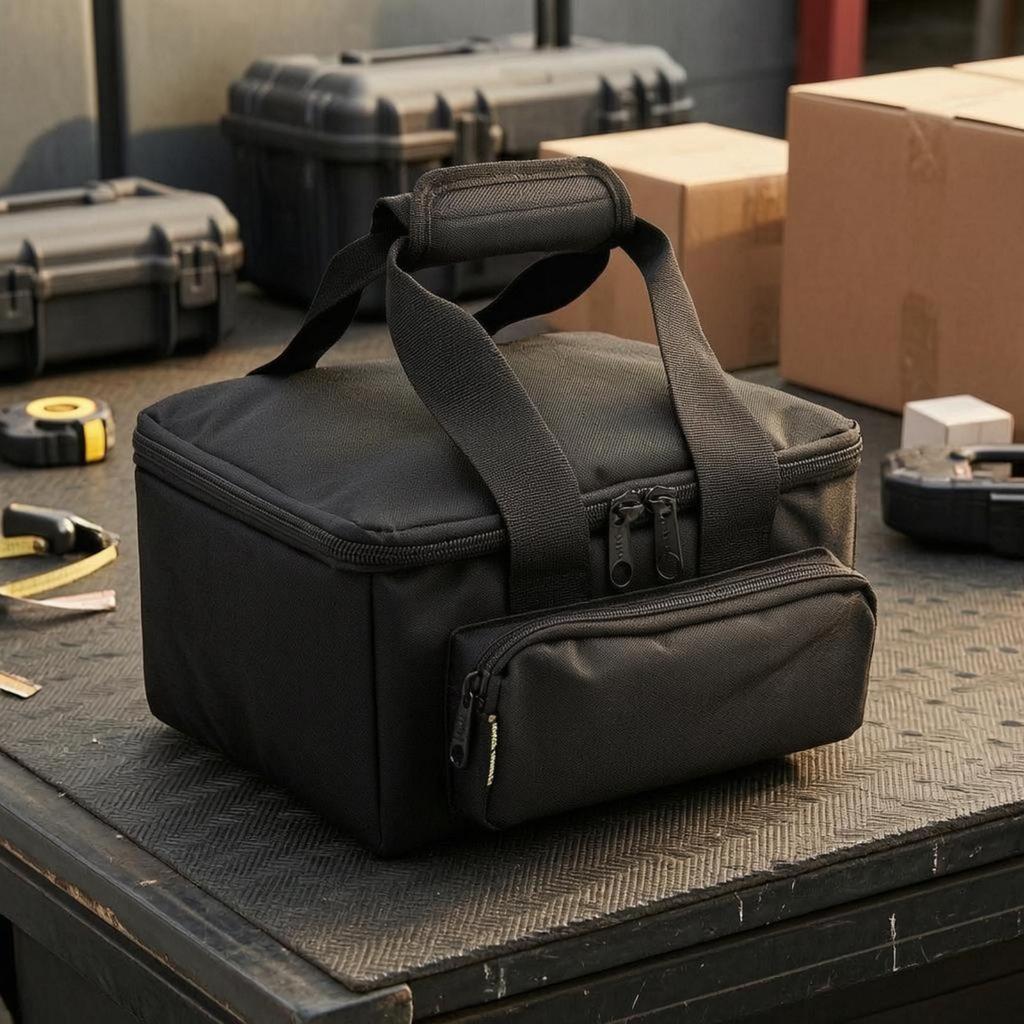 Calibration Instrument Bag 600D Oxford Cloth Handheld Storage Padded Carrying Case