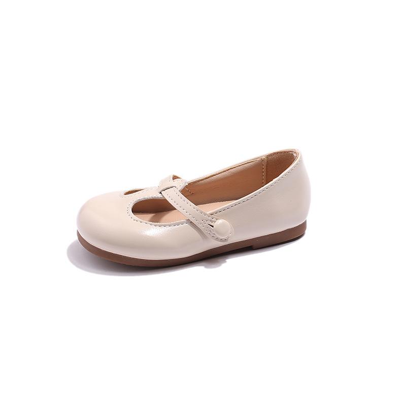 Zapatos de Cuero sin Cordones para Niña de Nuevo Estilo, Modernos y Versátiles, Zapatos de Vestir
