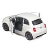 Bburago 1/24 Fiat 500e 2023 White Diecast Model Car (Finished Product) 18-21110 WT