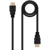 Nanocable Kabel HDMI vysokorychlostní/HEC, A/M-A/M, Černý, 10 m