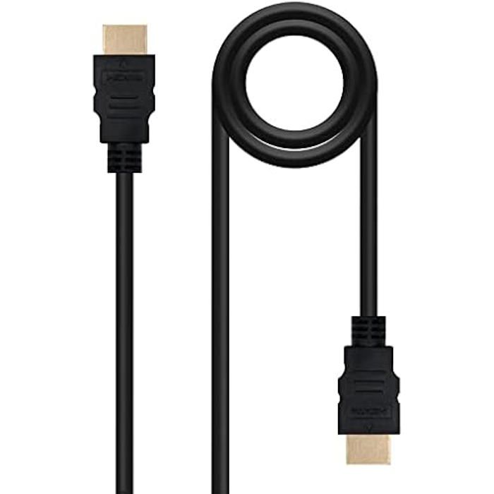 Nanocable Câble HDMI haute vitesse/HEC, A/M-A/M, Noir, 10 m