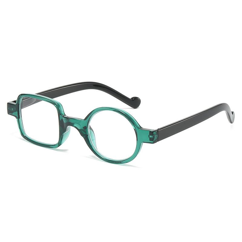 Neue hochwertige Lesebrille mit kleinem Rahmen, modischer und schlichter quadratischer Rahmen, Herren und Damen, universelle Korrektionsbrille +1