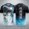 2026 Ny Jujutsu Kaisen Yuta Okkotsu 3D-tryckt Kortärmad Anime Sport T-shirt Rundhalsad Toppar