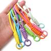 16cm Polyester Versatile Single Strand Umbrella Rope Keychain