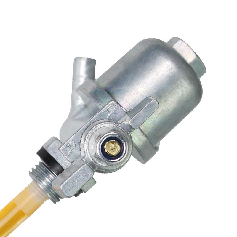 China CJ-K750 Motorcycle Parts New Fuel Tank Switch Value Petcocks Tap with Filters Case for Ural/Dnepr