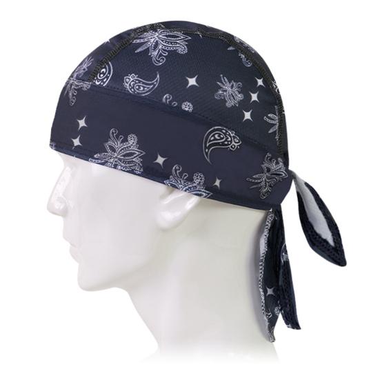 Forhåndsknytt Bandana Hodeskjerf for Menn Kvinner UV Solbeskyttelse Is Silke Hodeskallelue Hodebånd Kemo Turbanlue for Utendørssport Sykling