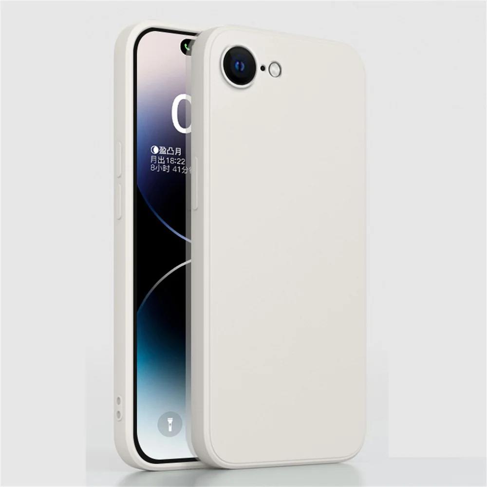 Hot Sales Liquid Silicone Case For iPhone 16E 16 Pro Max 16 Full For iPhone 16 16Pro 6 7 8 Plus SE2020 Colorful Protection Cover