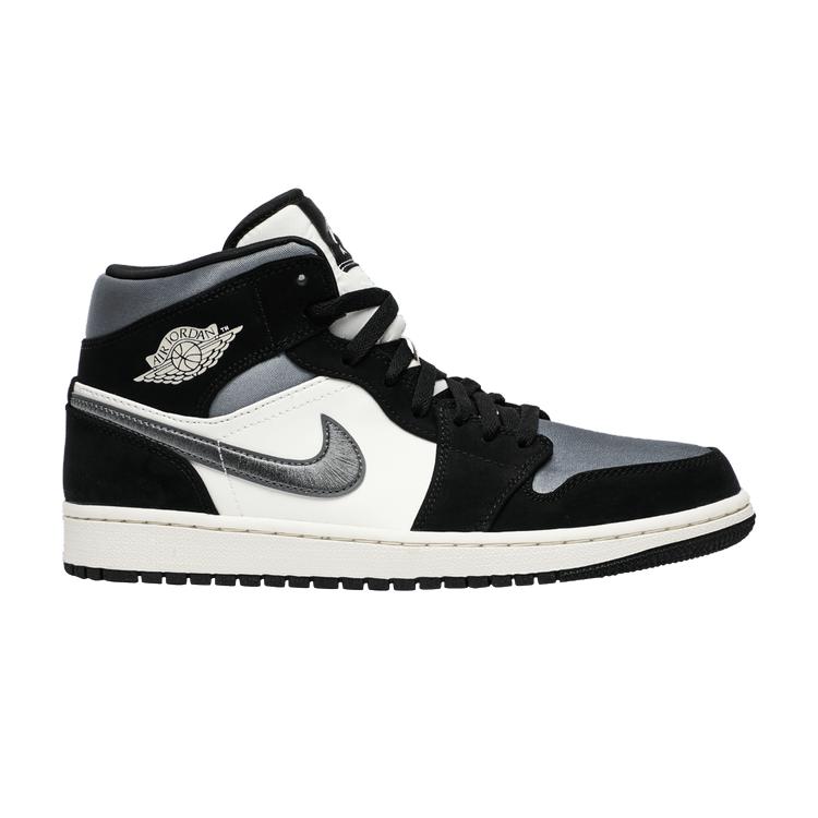 Jordan 1 Mid Satin Grey Toe 41