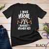 I Was Normal 2 Basset Hounds Ago - Funny Dog Owner Unisex T-shirt