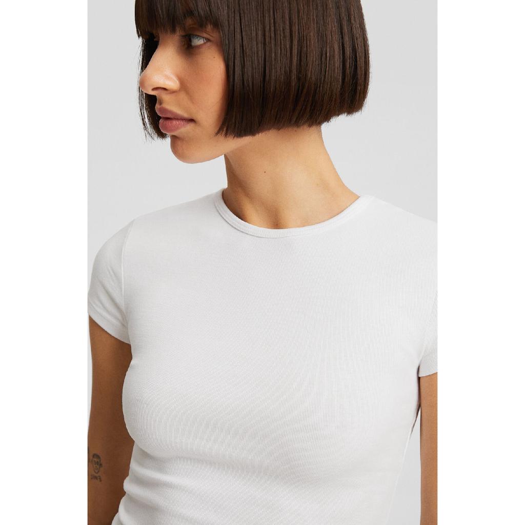 Tricou cu maneca scurta cu decolteu