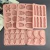Halloweenová série Silikonové formičky Dýňová hlava Netopýr Čarodějnický klobouk Fondant Cukroví Ledová mřížka Čokoládová forma Pudink Dortová dekorace