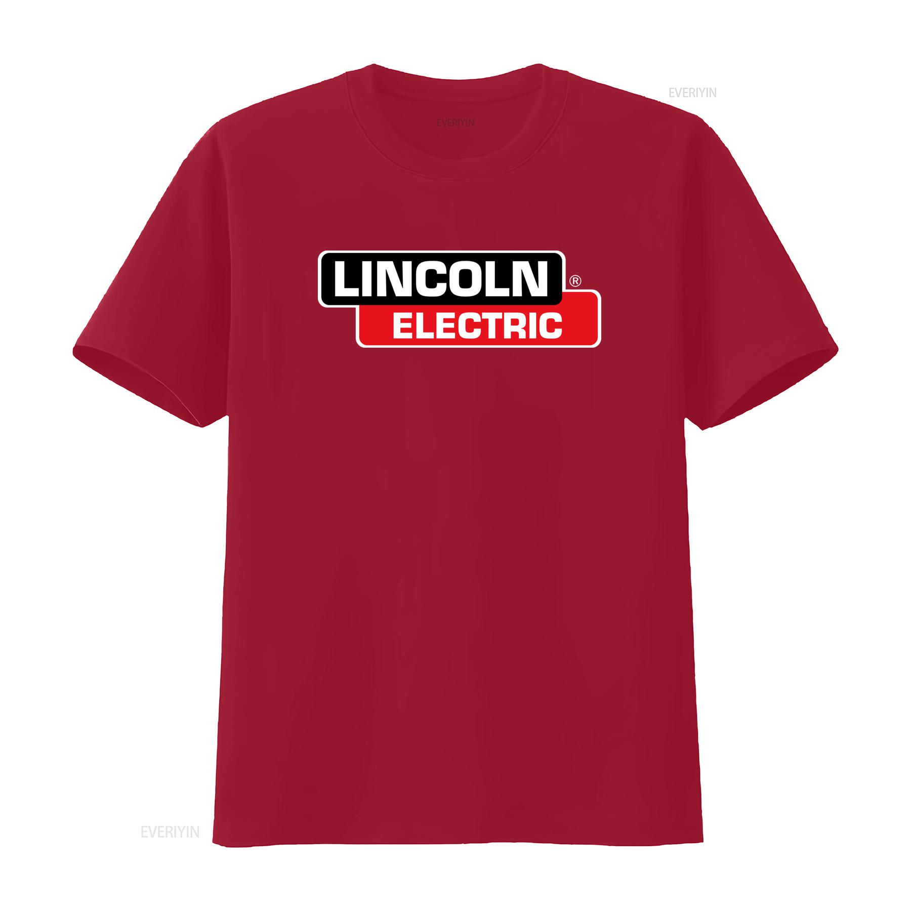 Lincoln Electric Сварочные аппараты Эксперты по сварке Футболка с круглым вырезом   винтажная Стиранная Эластичный Топ Для Повседневной Носки мода Повседневный S