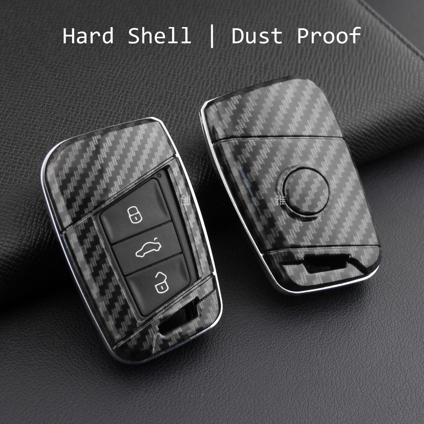 

Volkswagen Magotan B8 Tiguan L Carbon Fiber Key Shell Protective Cover Cardboard Box