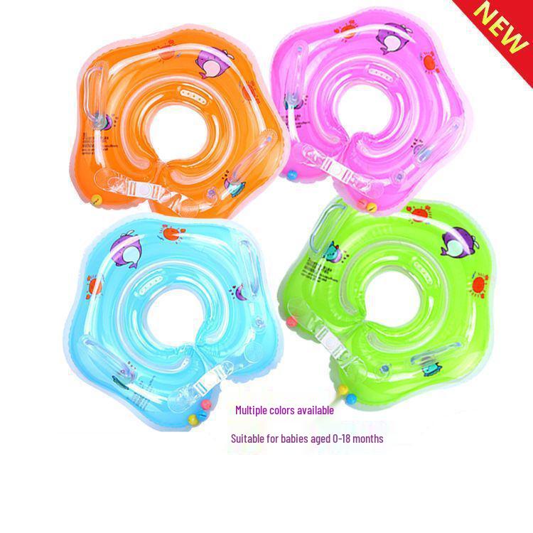 

Inflatable Baby Swimming Ring with Air Pump - Thickened Design