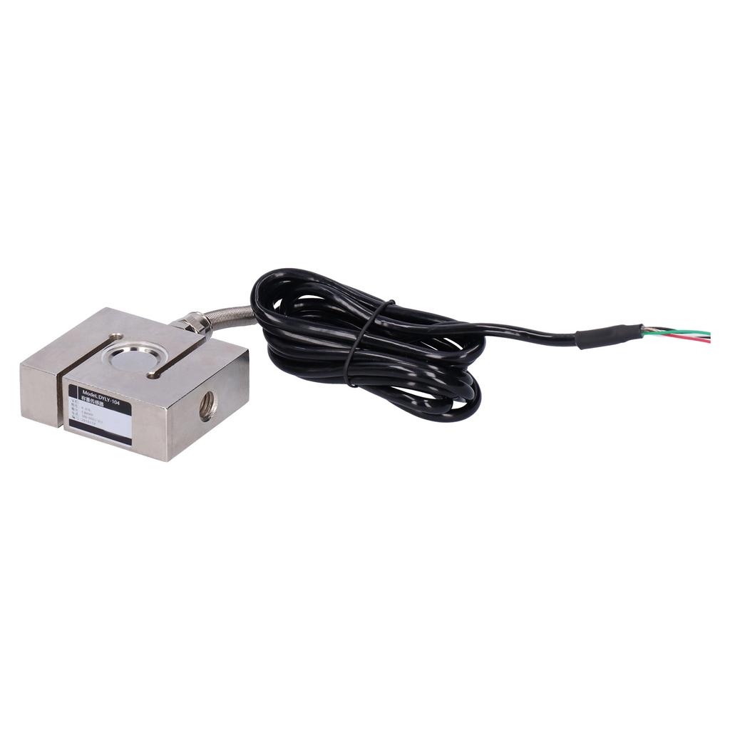 Pull Pressure Force S Type Load Cell Sensor with Cable 40Cr Alloy Steel DYLY 104 DC 5 15V(1 T )