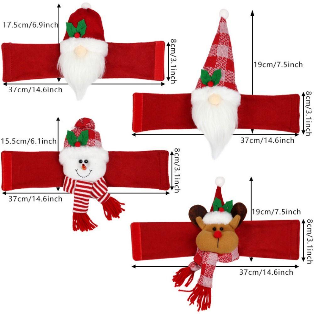 Kawaii Santa Claus Curtain Tieback Elk Cartoon Curtain Buckle  Festival Party