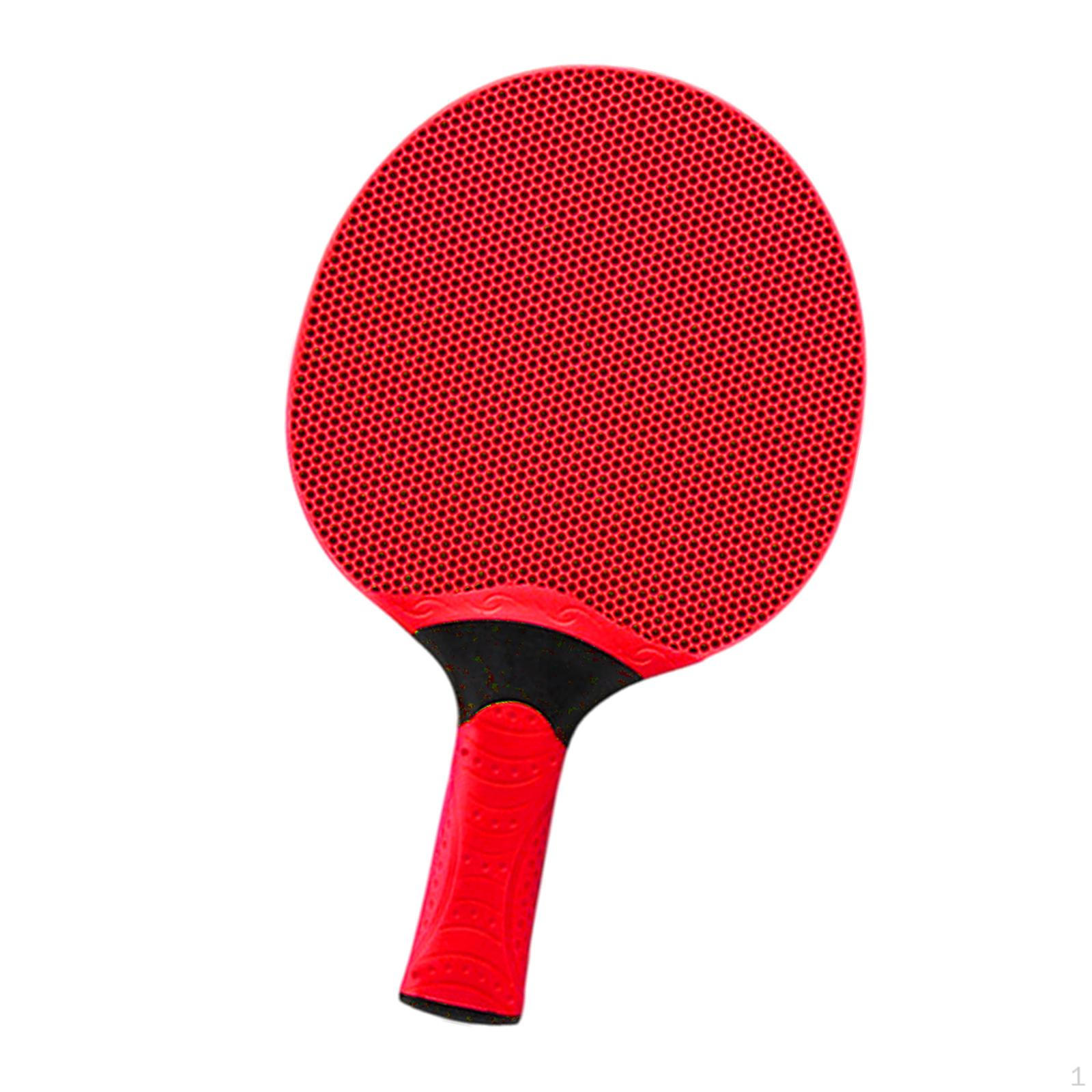 

Ракетка для настольного тенниса, пинг-понг, ракетка с сотовым дизайном, прочный силикон премиум-класса для красный