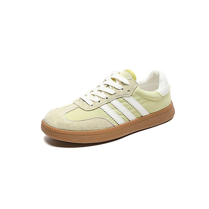 Candy color women's spring and summer new lightweight and breathable casual shoes leather versatile board shoes