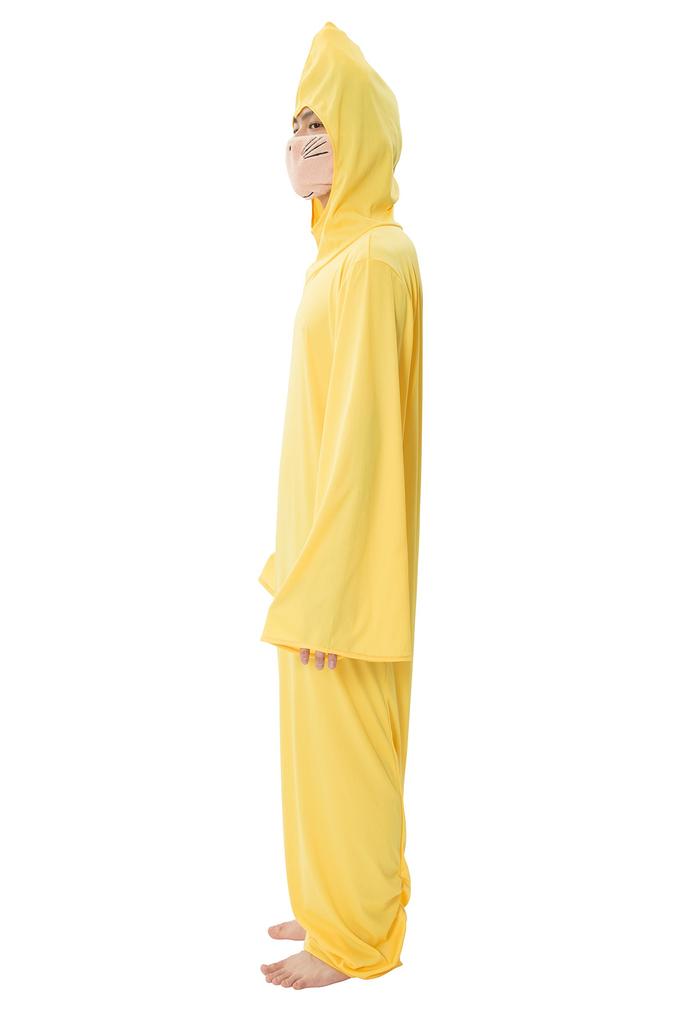 Clearstone Gegege No Kitaro Official Halloween Cosplay Mouse Man Unisex Yellow