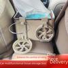 "Multifunctional Car Tissue Box & Cup Holder Armrest: Stylish, Creative Storage Solution"