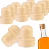 10X SYNTHETIC MUSHROOM CORKS FOR WINE, OLIVE OIL, BOTTLES 20.5mm FOR WINE BOTTLES