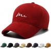 Cotton Baseball Cap With Embroidered Geometric Stripes For Sun Protection And Casual Wear