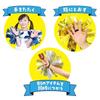 Artec Hands-Free Cheer Pom-Pom (Single Item) - Blue Silver - Perfect for Sports Day, Cheering, Dance, Cheerleading, and Recitals - 9007