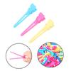 60Pcs/Pack Salon Hair Clip Colorful Barrette Hairpin for Hair Dyeing Haircut Styling