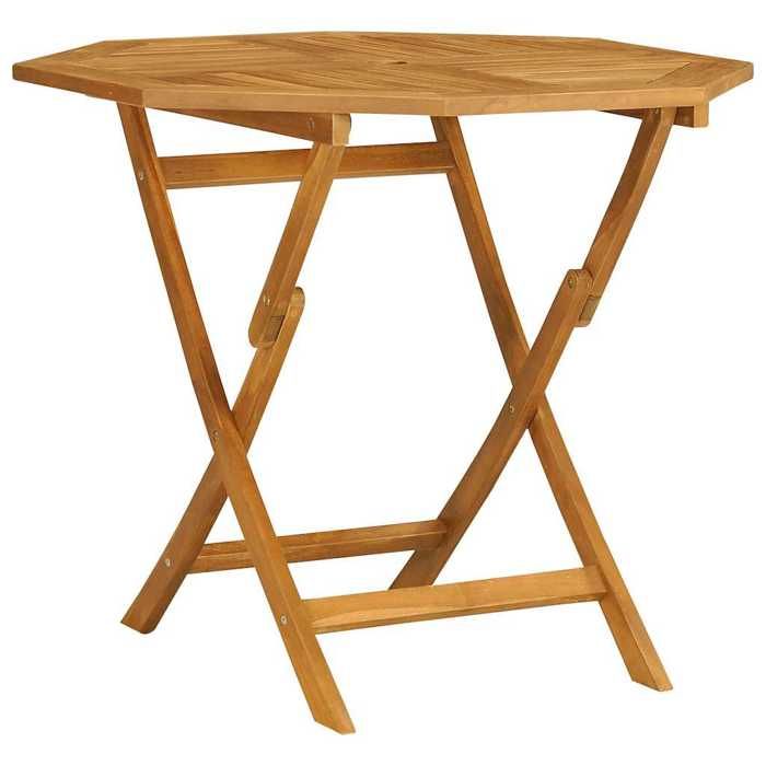 Maison Exclusive - Ensemble à manger de jardin 5 pcs Bois de teck massif