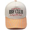 RBF CLUB Truck Driver Hat Embroidery Retro Color Matching Baseball Cap European and American Men's and Women's Casual Hat Tide
