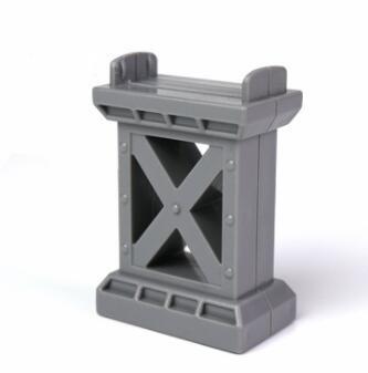 Wooden Train Track Accessories Parking Lot Railway Station Fit for Thomas Biro Multiple Tracks Educational Toys for Children