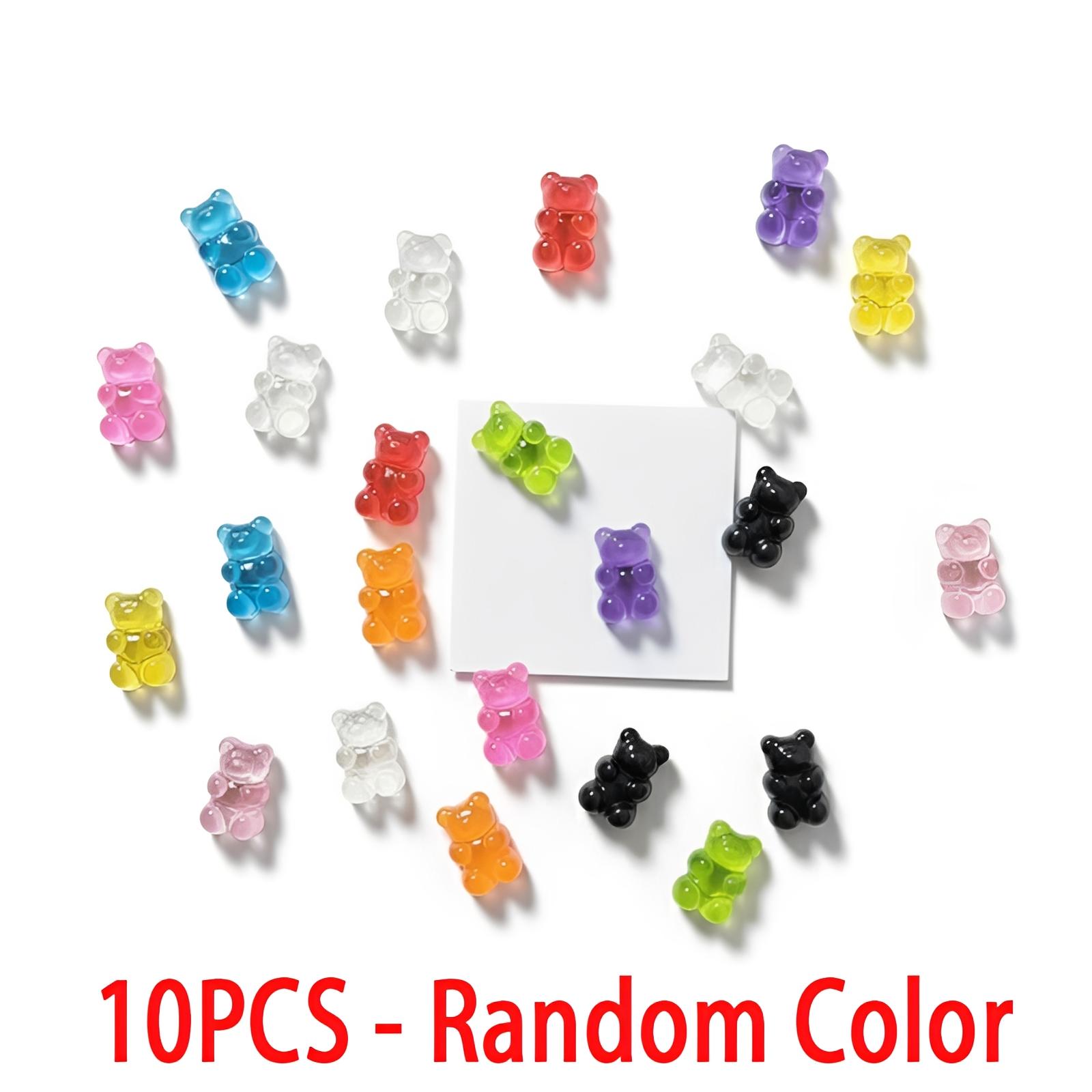 

10 pieces Mix Colors Bear Fridge Magnetic Photo Message Board Blackboard And Whiteboard Stickers Kitchen Decoration Accessories
