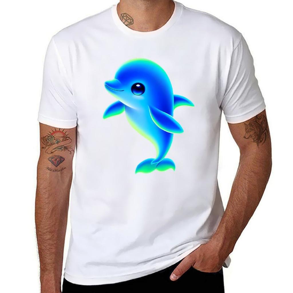 A Beautiful Dolphin With A Beautiful Look TShirt anime t shirts for Unisex Unisex t shirt heavy cotton TShirt