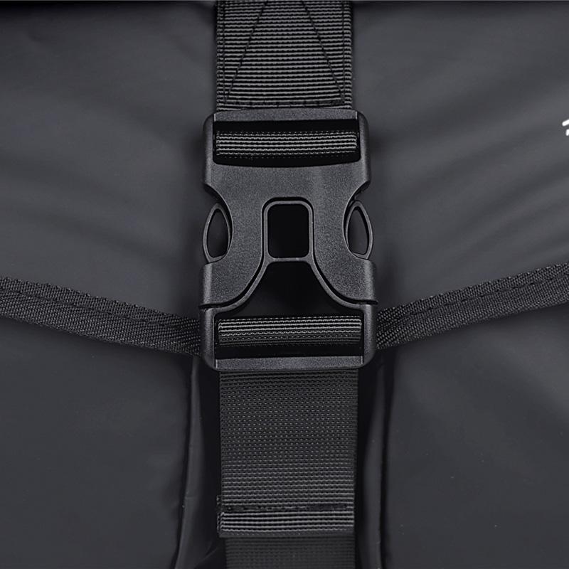 Men'S Crossbody Bag Nylon Lightweight Chest Shoulder Bag With Zipper Pocket Waterproof Outdoor Travel Sport Messenger Bag