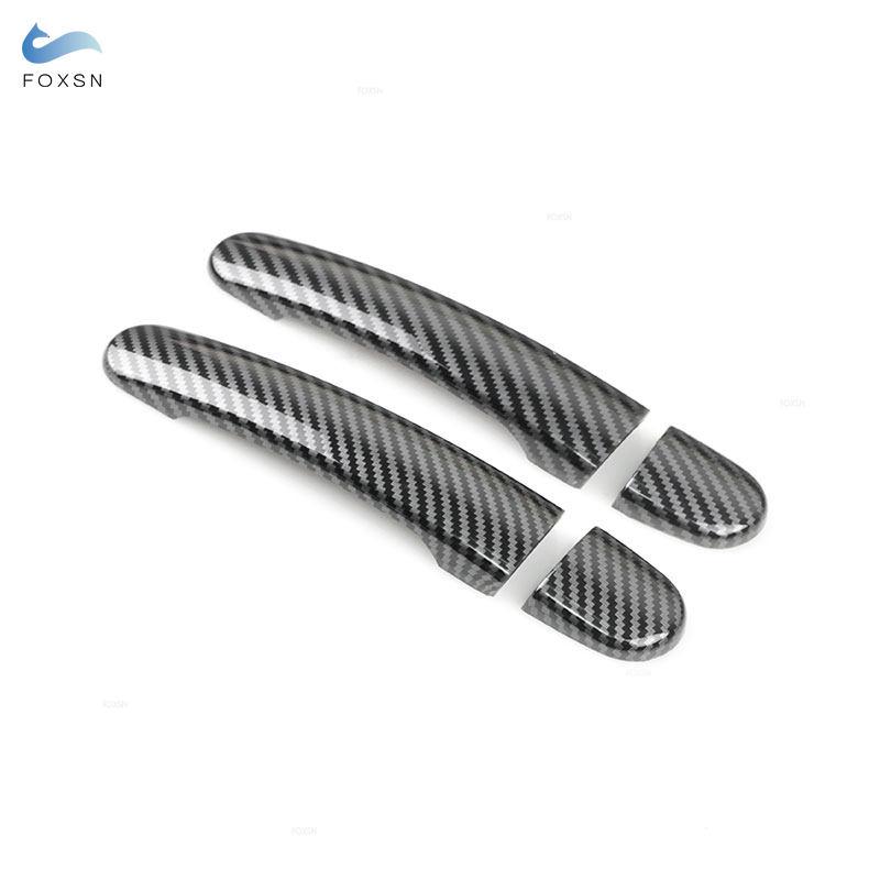 Car Accessories Exterior Door Handle Cover Sticker Trim For VW Golf 5 MK5 Rabbit 2004 2005 2006 2007 2008