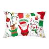 Christmas Cushion Cover Red Pillowcase Sofa Decoration Pillow Home Decor