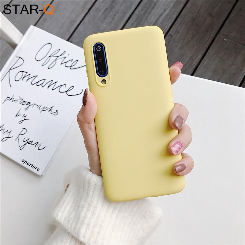 Candy Color Silikon Handyhülle für Samsung Galaxy A50 A70 A30 A40 A20 A10 Galaxi A51 A71 A20e M30s A7 2018 Matte Soft Tpu Hüllen